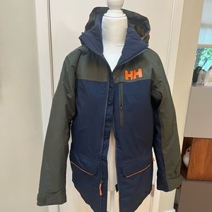 HELLY HANSEN Boys 14 colorblock ski jacket and pants
